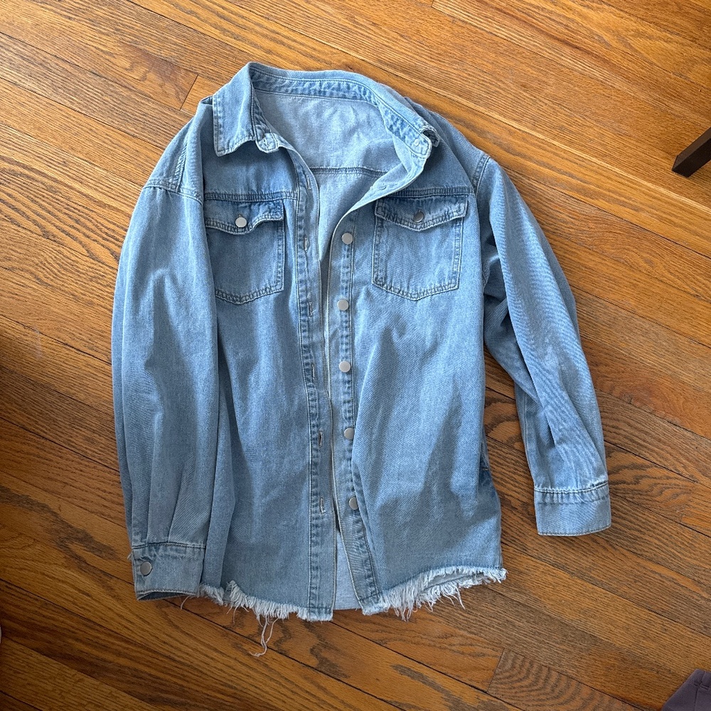 Jean shacket